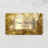 Gold Foil Visitekaartje (Voorkant)
