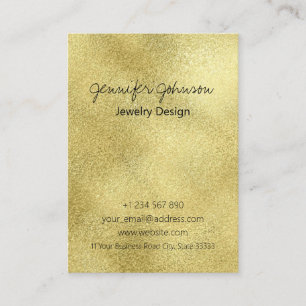 Gold Foil Visitekaartje