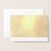 Gold Foil Vrolijke kerst Kaart (Met envelop)