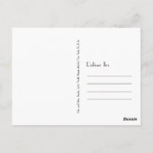 Gold Foil Weddenschap Hartelijk dank Art Deco-Brie Briefkaart (Achterkant)