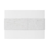 Gold Foil Wereldkaart Destination WeddenMonogram Uitnodigingen Wikkel (Achterkant Voorbeeld)