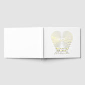 Gold Foil Wit Jubileum Gastenboek (Volledig)