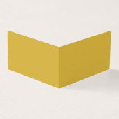 Gold Folded Visitekaartje (Buitenkant)