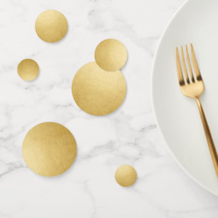 Gold Folie Effect Faux Ontwerp uw eigen Custom Lar Confetti