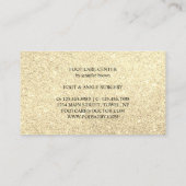 Gold Foot Care Podiatry Praktijkarts Visitekaartje (Achterkant)