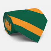 Gold Forest Stripe  Stropdas (Opgerold)