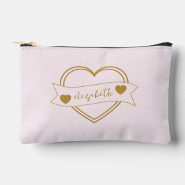 Gold Forever Hearts Bridal Shower Etui
