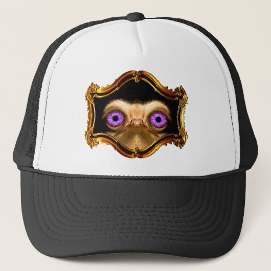 Gold Forward Ostrich Trucker Pet (Voorkant)