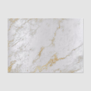 Gold Foxier Grey Silver Marble Metallic Abstract Tissuepapier