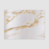 Gold Foxier Silver Marble Metallic Abstract Tissuepapier (Voorkant)
