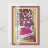 Gold Framed-feestdag Feestdagenkaart (Voorkant)