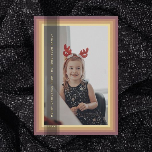 Gold Framed-feestdag Feestdagenkaart