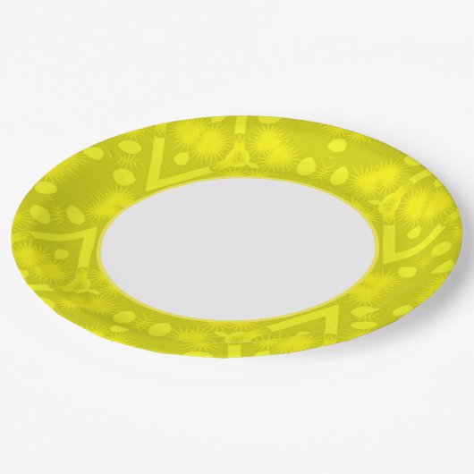 Gold Fun Papieren Bordje (Gekanteld)