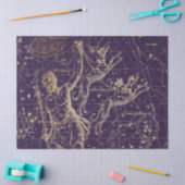 Gold Galaxy Star-kaartontwerp 5 Tissuepapier (Craft)