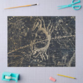 Gold Galaxy Star-kaartontwerp 6 Tissuepapier (Craft)