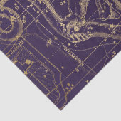 Gold Galaxy Star-kaartontwerp 9 Tissuepapier (Detail)