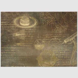 Gold Galileo Series Design 15 Tissuepapier