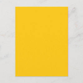 Gold Gelb Briefkaart