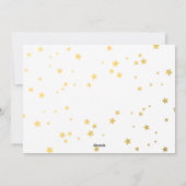 Gold Geloof handschrift| Vakantie-fotokaart Feestdagenkaart (Achterkant)