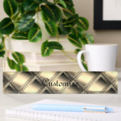 Gold Geometric Abstract Naambordje