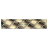 Gold Geometric Abstract Naambordje (Voorkant)