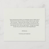 Gold Geometric Budget Weduwnaar Hartelijk dank (Achterkant)