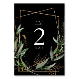 Gold Geometric Diamond Eucalyptus Premium Onyx Kaart