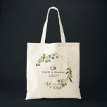 Gold Geometric Green Eucalyptus Bridesmaid Tote Bag<br><div class="desc">Deze gouden,  geometrische groene eucalyptus bridesmaid canvas tas is het perfecte trouwcadeau aan het cadeau van je bruidsmeisjes en een eerbetoon voor een moderne bruiloft. Het ontwerp is voorzien van een prachtig goud geometrisch lijst dat elegante waterverf groene eucalyptusbladeren aanpast.</div>