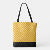 Gold Geometric Tote Bag (Achterkant)