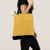 Gold Geometric Tote Bag (Dichtbij)