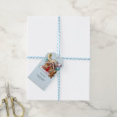 Gold Gingerbread House Baby shower Cadeaulabel (Met Touw)