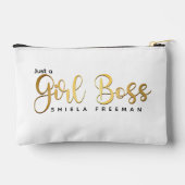 Gold Girl baas Beste baas OOIT Beste naam toevoege Etui (Achterkant)