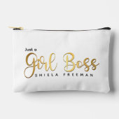 Gold Girl baas Beste baas OOIT Beste naam toevoege Etui (Voorkant)