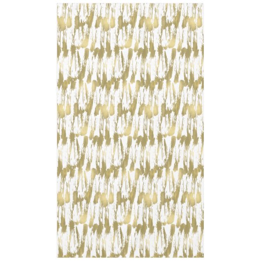 Gold Glam Abstract Tafelkleed (Voorkant)