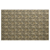 Gold Glam Black Zebra afdrukken Stof (Fat Quarter)