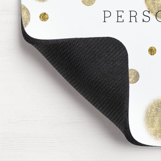 Gold Glam Bokeh Muismat (Hoek)