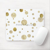 Gold Glam Bokeh Muismat (Met muis)