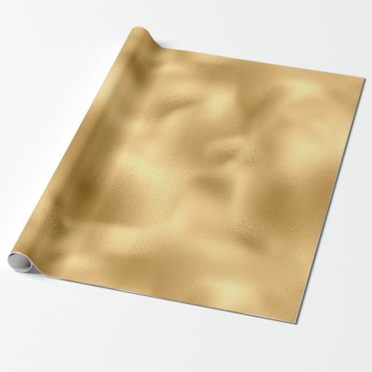 Gold Glam Cadeaupapier (Uitgerold)
