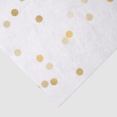 Gold Glam Confetti Tissuepapier (Detail)