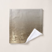Gold Glam Gilded Brush Modern Elegance Bad Handdoek (Wasdoekje)