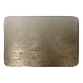 Gold Glam Gilded Brush Modern Elegance Badmat (Voorkant)