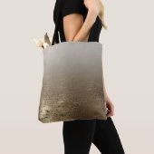 Gold Glam Gilded Brush Modern Elegance Tote Bag (Dichtbij)
