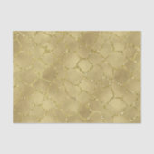 Gold Glam Giraffe afdrukken Tissuepapier (Voorkant)