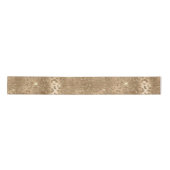 Gold Glam Glitter Leopard Print Satijnen Lint (Voorkant)