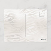 Gold Glam Glitzy Silver Sparkle Eyes Stripes   Briefkaart (Achterkant)