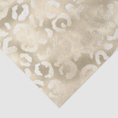 Gold Glam Leopard Print Tissuepapier (Detail)