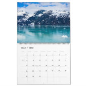 Gold Glam Marble Modern Script Naam Foto Kalender (Mar 2026)