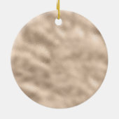 Gold Glam Mint Pink Tie Dye Kindness Matte Heart Keramisch Ornament (Achterkant)