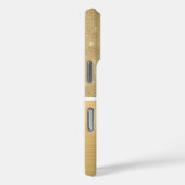 Gold Glam Sparkle Monogram Case-Mate iPhone Case (Achterkant / Rechts)