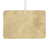 Gold Glam Sparkle Monogram Luchtverfrisser (Achterkant)